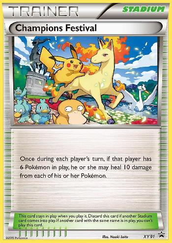 Champions Festival (XY91) (2015) [XY: Black Star Promos] 