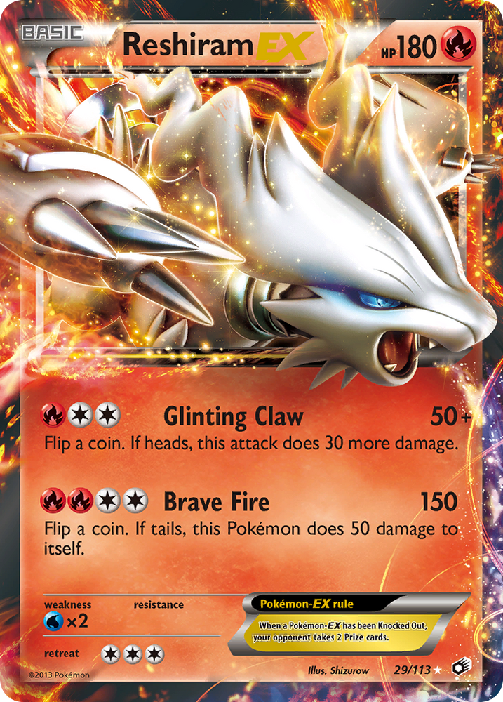 Reshiram EX (29/113) [Black &amp; White: Legendary Treasures] 