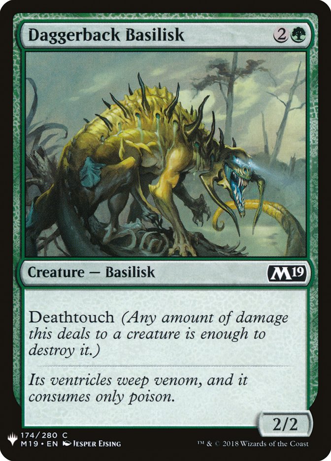 Daggerback Basilisk [Mystery Booster] 