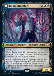 Runo Stromkirk // Krothuss, Lord of the Deep (Showcase Fang Frame) [Innistrad: Crimson Vow] 