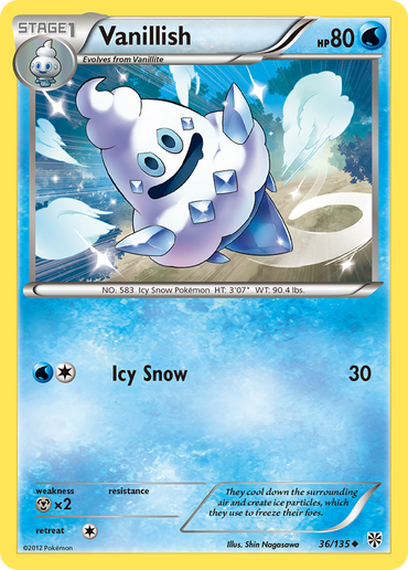 Vanillish (36/135) [Black &amp; White: Plasma Storm] 