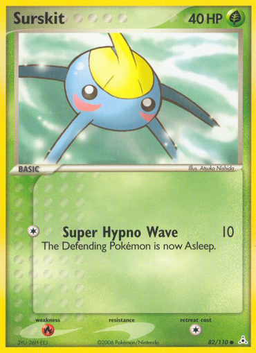 Surskit (82/110) [EX: Holon Phantoms] 