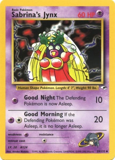 Sabrina's Jynx (59/132) [Gym Heroes Unlimited] 