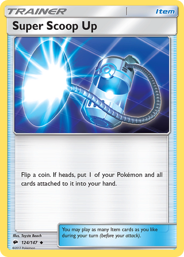 Super Scoop Up (124/147) [Sun &amp; Moon: Burning Shadows] 