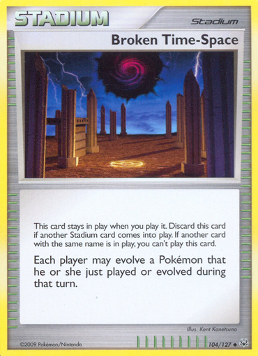 Broken Time-Space (104/127) [Platinum: Base Set] 
