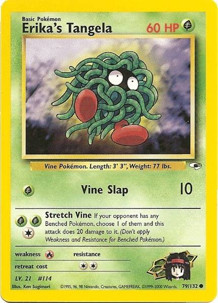 Erika's Tangela (79/132) [Gym Heroes Unlimited] 
