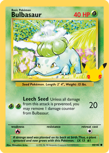 Bulbasaur (44/102) [First Partner Pack] 