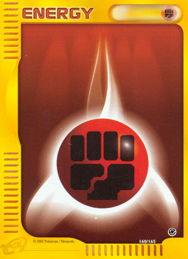 Fighting Energy (160/165) [Expedition: Base Set] 