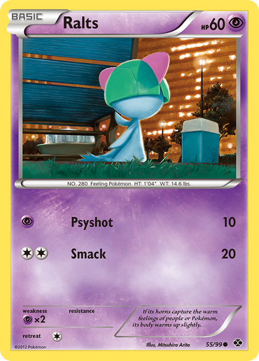 Ralts (55/99) [Black &amp; White: Next Destinies] 