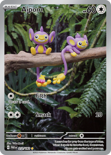 Aipom (211/182) [Scarlet &amp; Violet: Paradox Rift] 