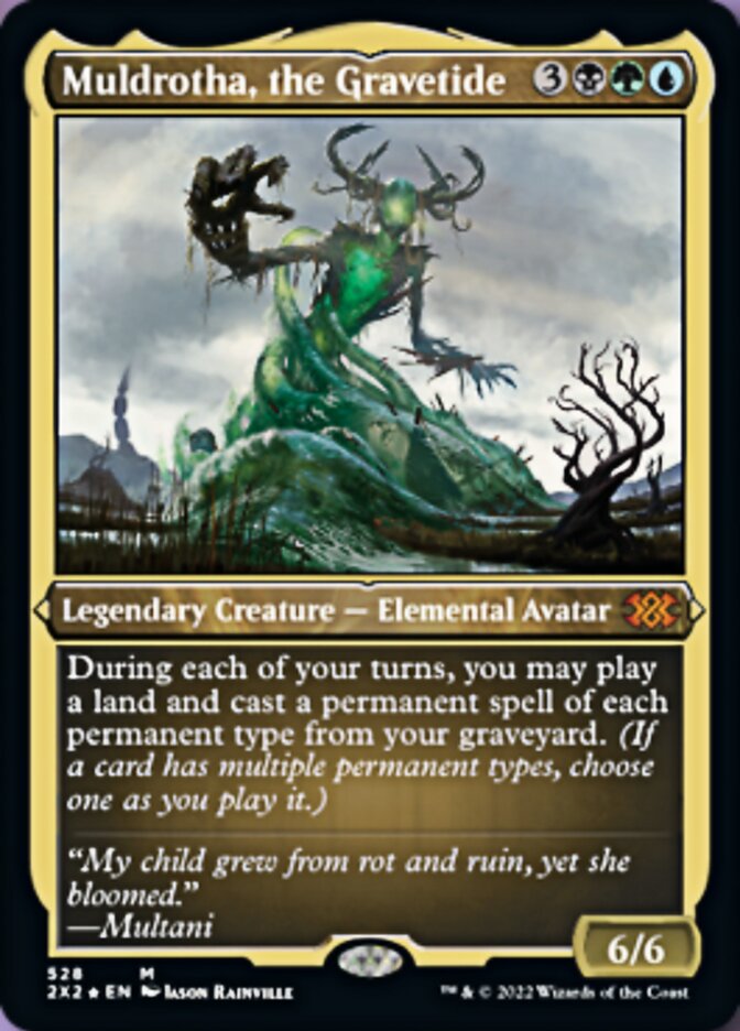 Muldrotha, the Gravetide (Foil Etched) [Double Masters 2022] 