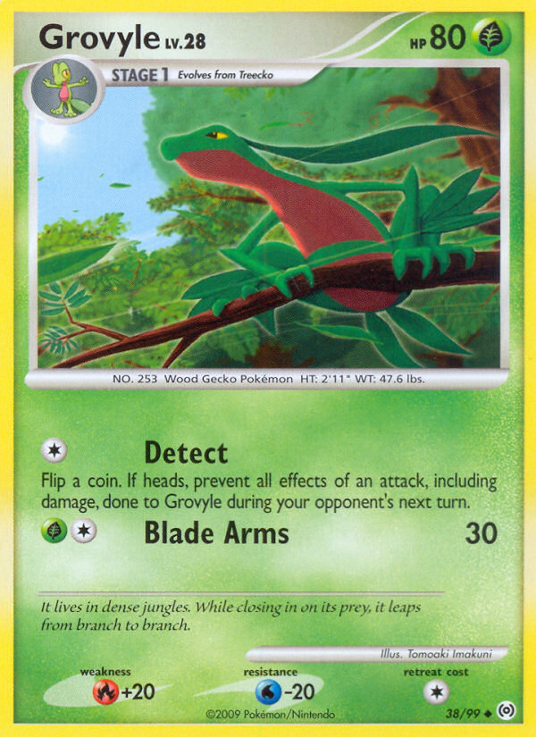 Grovyle (38/99) [Platinum: Arceus] 