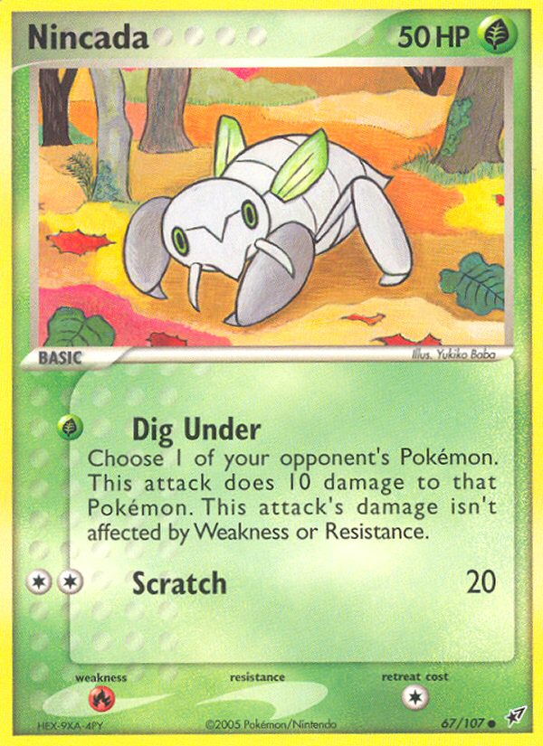 Nincada (67/107) [EX: Deoxys] 
