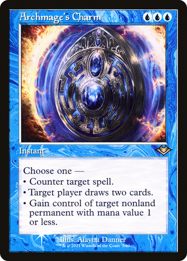 Archmage's Charm (Retro Foil Etched) [Modern Horizons] 
