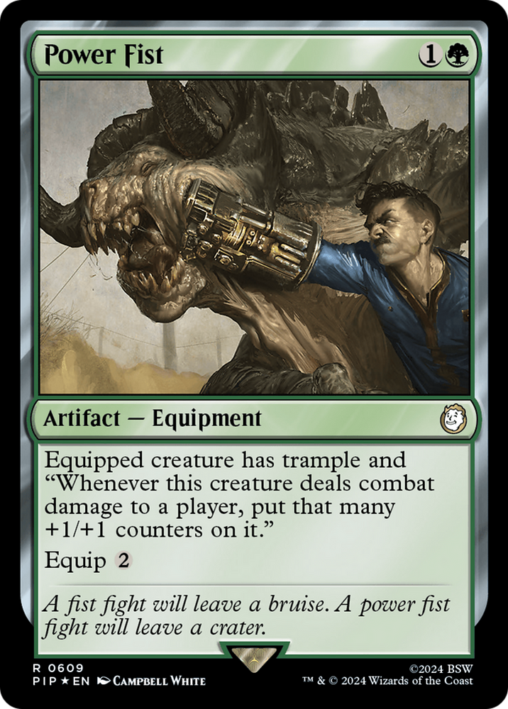 Power Fist (Surge Foil) [Fallout] 