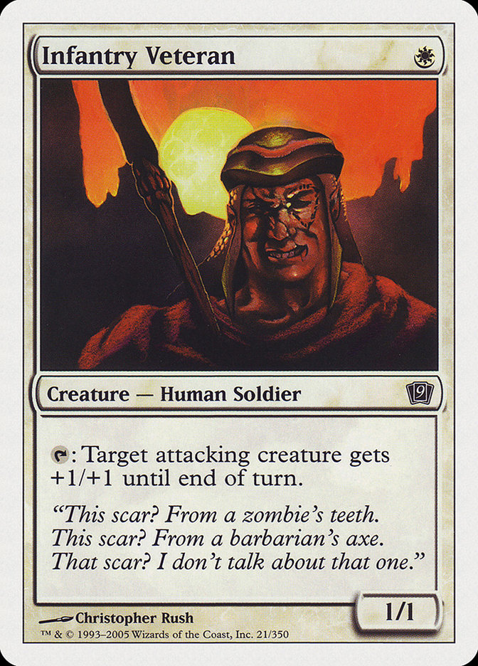 Infantry Veteran [Ninth Edition] 