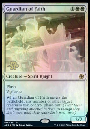 Guardian of Faith [Dungeons &amp; Dragons: Adventures in the Forgotten Realms Prerelease Promos] 