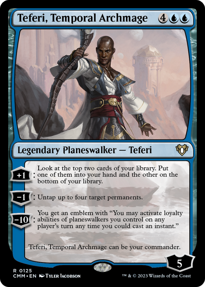 Teferi, Temporal Archmage [Commander Masters] 