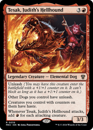 Tesak, Judith's Hellhound [Murders at Karlov Manor Commander] 