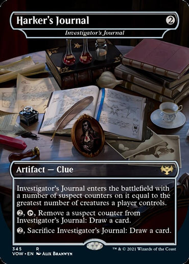 Investigator's Journal - Harker's Journal [Innistrad: Crimson Vow] 