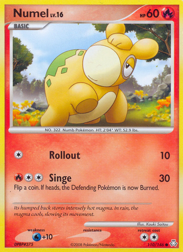 Numel (110/146) [Diamond &amp; Pearl: Legends Awakened] 