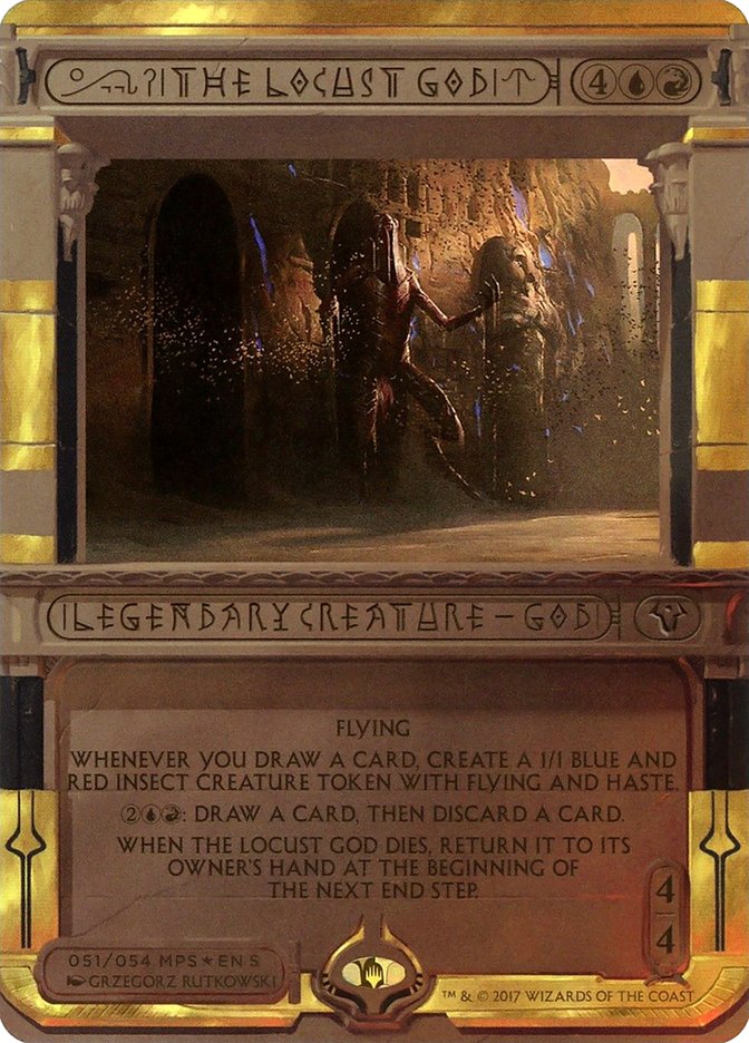 The Locust God (Summon) [Amonkhet Invocations] 