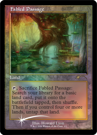 Fabled Passage (Promo) [Wizards Play Network 2021] 