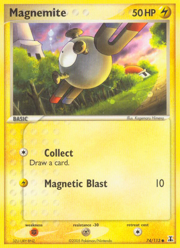 Magnemite (74/113) [EX: Delta Species] 
