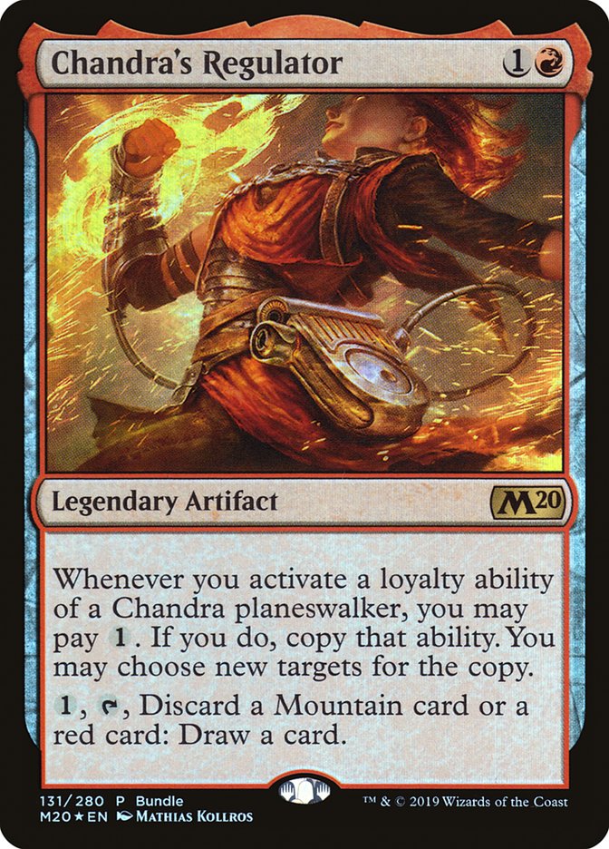 Chandra's Regulator (Bundle) [Core Set 2020 Promos] 