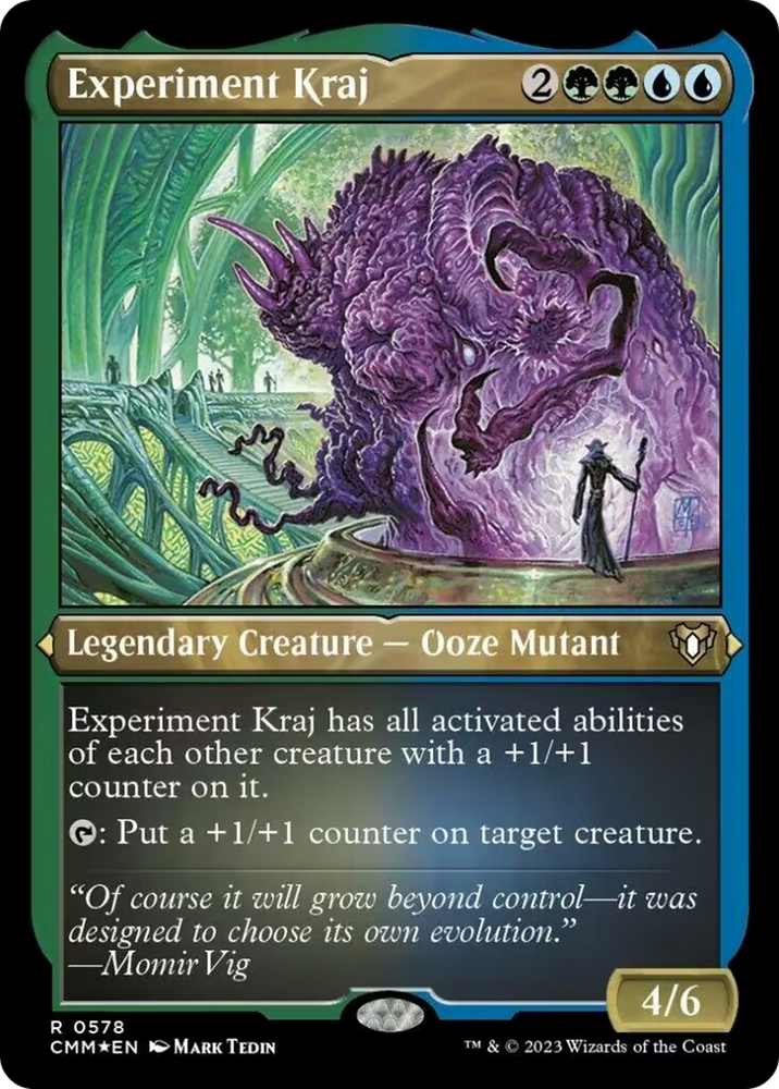 Experiment Kraj (Foil Etched) [Commander Masters] 