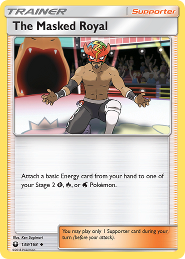 The Masked Royal (139/168) [Sun &amp; Moon: Celestial Storm] 