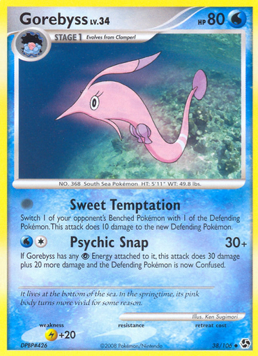 Gorebyss (38/106) [Diamond &amp; Pearl: Great Encounters] 