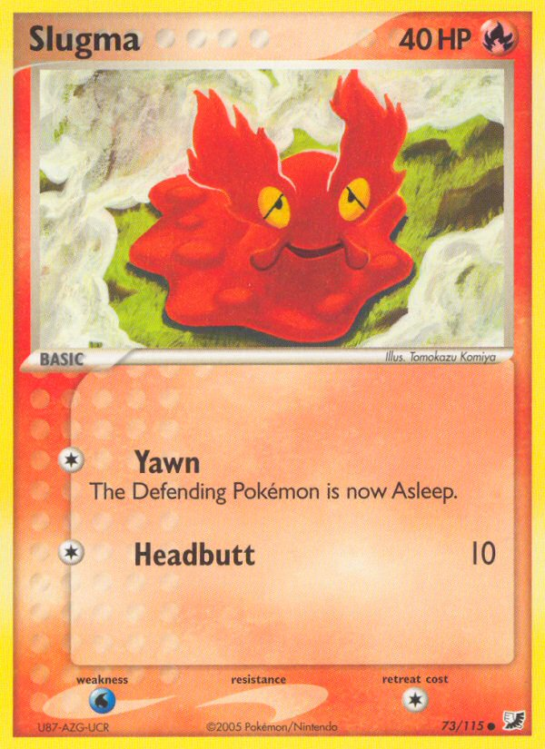 Slugma (73/115) [EX: Unseen Forces] 