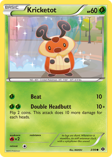 Kricketot (3/99) [Black &amp; White: Next Destinies] 