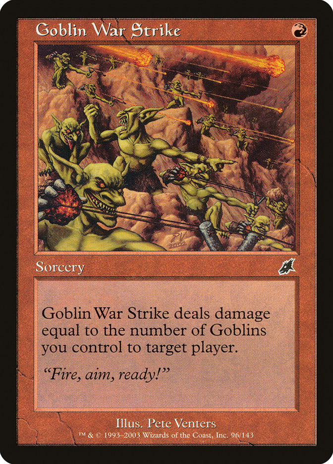 Goblin War Strike [Scourge] 