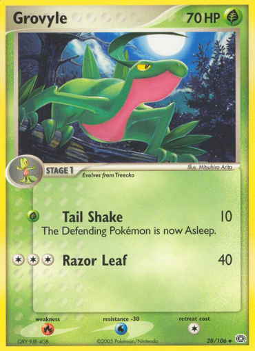 Grovyle (28/106) [EX: Emerald] 