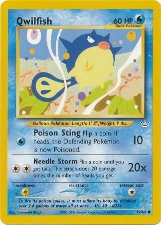 Qwilfish (49/64) [Neo Revelation Unlimited] 