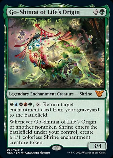Go-Shintai of Life's Origin [Kamigawa: Neon Dynasty Commander] 