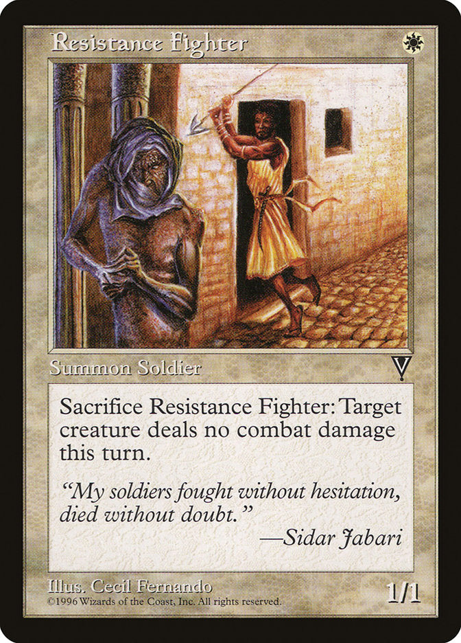 Resistance Fighter [Visions] 