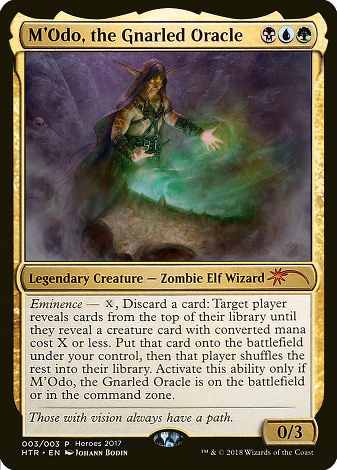 M'Odo, the Gnarled Oracle [Heroes of the Realm] 