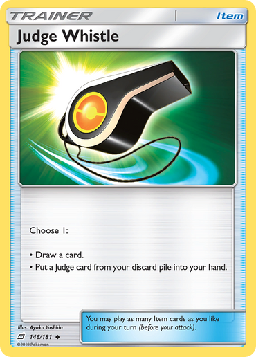 Judge Whistle (146/181) [Sun &amp; Moon: Team Up] 