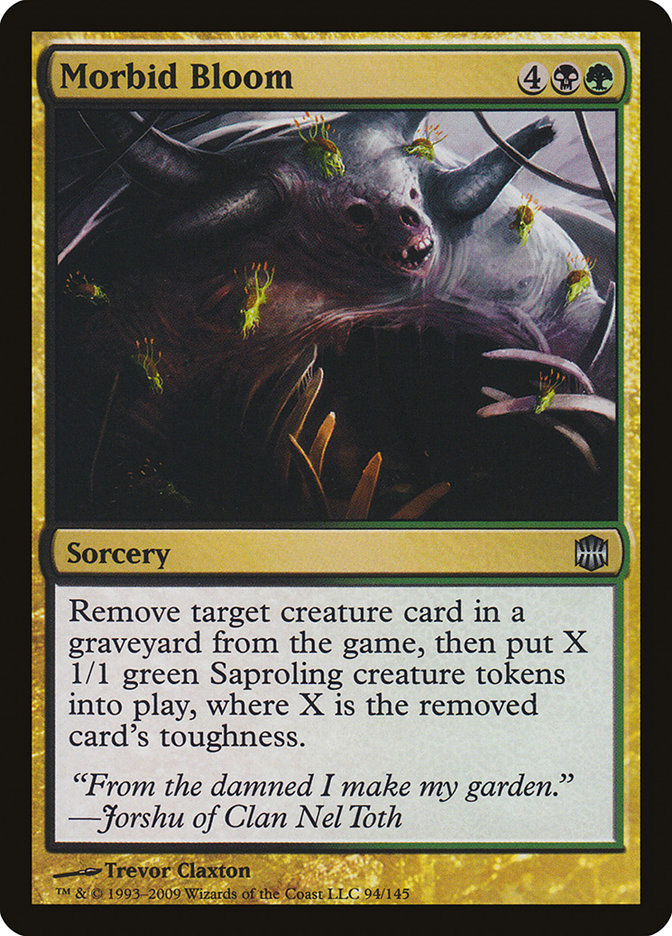 Morbid Bloom [Alara Reborn] 