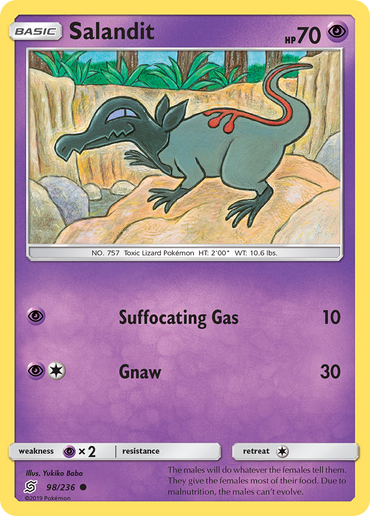 Salandit (98/236) [Sun &amp; Moon: Unified Minds] 