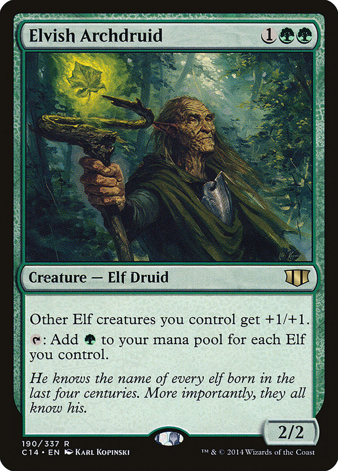 Elvish Archdruid [Commander 2014] 