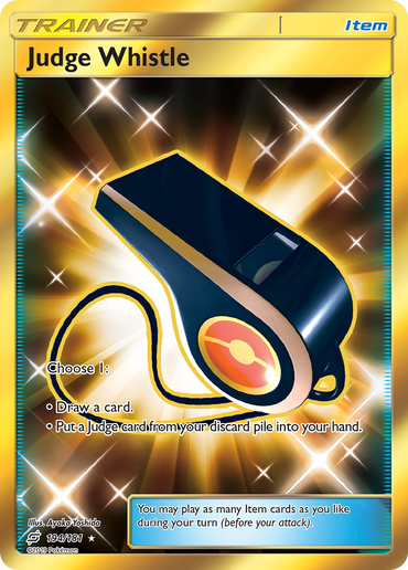 Judge Whistle (194/181) [Sun &amp; Moon: Team Up] 