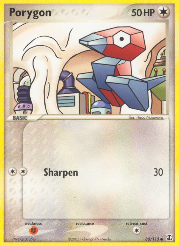 Porygon (80/113) [EX: Delta Species] 