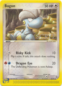 Bagon (50/97) (Scrye) [League &amp; Championship Cards] 