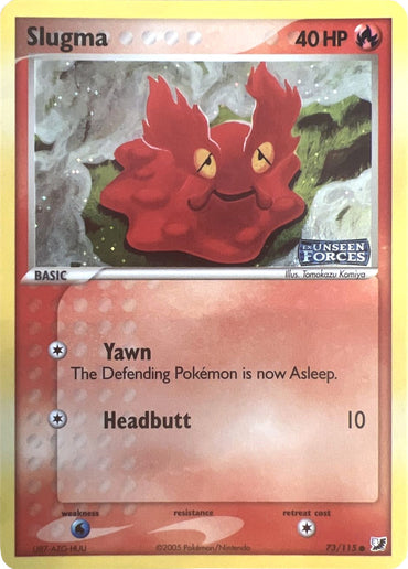 Slugma (73/115) (Stamped) [EX: Unseen Forces] 