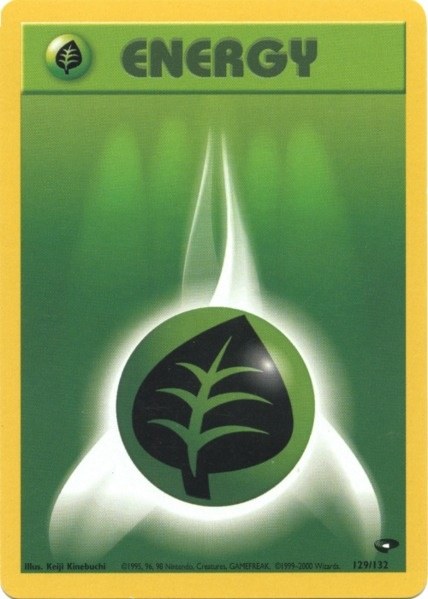 Grass Energy (129/132) [Gym Challenge Unlimited] 