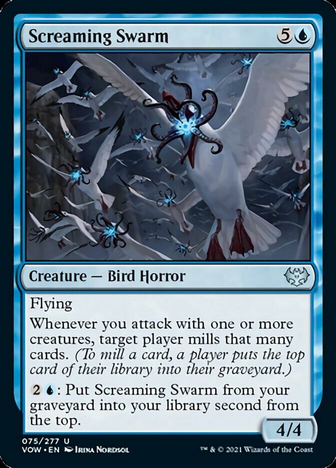 Screaming Swarm [Innistrad: Crimson Vow] 